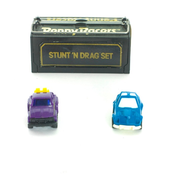Vintage 1982 Tamara Penny Racers set with case/launcher and two cars - Picture 3 of 3
